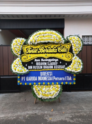Papan Bunga Duka di Rancamaya