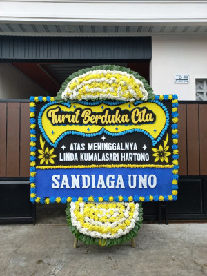 Papan Bunga Duka di Rancamaya