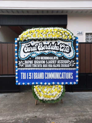 Papan Bunga Duka di Rancamaya